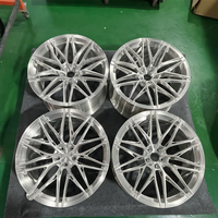 Cerchi in Alluminio Forgiato Monoblocco 19 20 21 22 5*112 5*120 per Auto Passeggeri, Design a Razze Leggeri Spazzolati per F82 M4 G80 M3