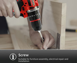 Milwa Oplaadbare Draadloze Slagboormachine 13mm 150Nm Efficiënte Handzame Lichtgewicht Kosteneffectieve 18V Mini Compacte Slagboormachine - Product Image 6