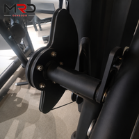 Machine d'exercice réglable pour l'étirement des cuisses et l'extension des jambes, pour la musculation, avec structure en acier