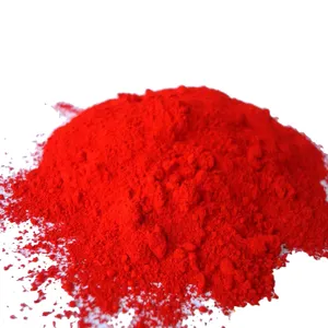 Zat Warna Kristal Bubuk Bening Organik Merah Permanen Fgr Pr112 Pigmen untuk Kuku