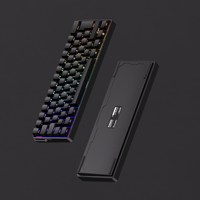Keyboard Gaming Mekanik AKKO FUN60 Ultra TMR/HE Magnetik RGB Backlit Programmable dengan Casing Aluminium, Polling Rate 8K, Promo Panas dari Brazil