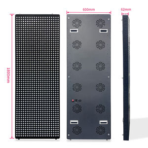 Panneau de luminothérapie infrarouge REDSKY pour centre de santé et de remise en forme, 1,8 m de haut, 1200 LED, avec prise US pour le corps - Product Image 5