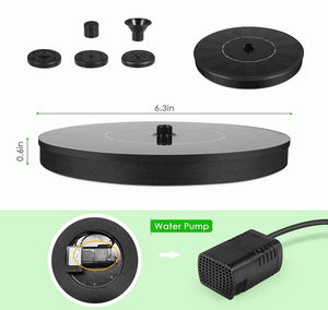 Décoration de <span class=keywords><strong>sol</strong></span> de haute qualité, <span class=keywords><strong>pompe</strong></span> de fontaine d'eau à énergie <span class=keywords><strong>solaire</strong></span> <span class=keywords><strong>pour</strong></span> petit étang <span class=keywords><strong>piscine</strong></span> jardin - Product Image 2
