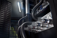 Tuyaux flexibles EPDM pour connexions de refroidissement liquide de centre de données, prix direct d'usine