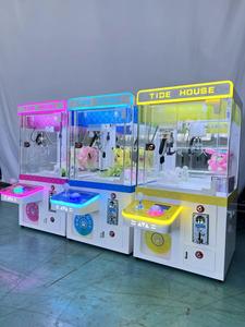 Di alta qualità simpatico orso gru macchina bambola giocattolo garanzia di 1 anno metallo di plastica a gettoni prezzo all'ingrosso di fabbrica per negozi di articoli da regalo - Product Image 2