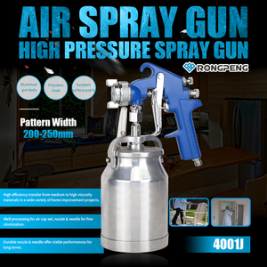 <span class=keywords><strong>Pistola</strong></span> <span class=keywords><strong>de</strong></span> Pulverización <span class=keywords><strong>de</strong></span> Alta Presión y Alta Eficiencia RONGPENG, <span class=keywords><strong>Pistola</strong></span> <span class=keywords><strong>de</strong></span> Pulverización <span class=keywords><strong>de</strong></span> Aire Económica, <span class=keywords><strong>Compresor</strong></span> <span class=keywords><strong>de</strong></span> Aire 4001, Pulverizador <span class=keywords><strong>de</strong></span> <span class=keywords><strong>Pintura</strong></span> - Product Image 3