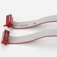 IDC-Buchsen kabel baugruppe Kabelbaum Kabelbaum Flach band kabelst ecker Micro Match 127mm 8-polig 2205076 benutzer definiert