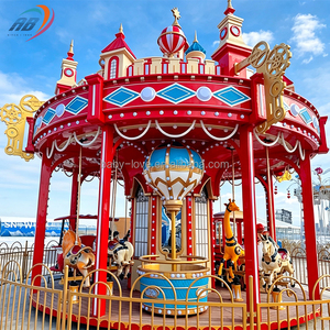 Équipement pour parc d'attractions à thème Fun Park Rides Grand carrousel musical de luxe Merry Go Round Carrousel - Product Image 5