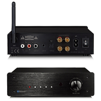 Amplificateur Stéréo Équilibré Composant Audio Domestique Mini 3 (2.1) Canaux Classe D pour 5.0 2x50W DAC Intégré Métal Aluminium