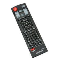 Control Remoto de Repuesto AKB73575401 02 Compatible con Barra de Sonido LG NB2420A NB2520A NB2530A NB3520A S33A1-D Sistema de Barra de Sonido para Cine en Casa