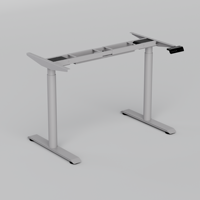 PRORIALS Piétement de bureau électrique réglable en hauteur à double moteur, couleur personnalisée, pour usage domestique