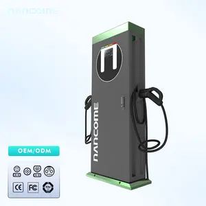 Nancome - Estação de carregamento rápido comercial Ev dc de entrada dupla para veículos elétricos, carregamento de energia nova de 30kw 40kw, oferta quente