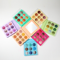 Ochan-palette d'ombres à paupières en carton hautement pigmenté, Palette d'ombres à paupières de maquillage, vente en gros