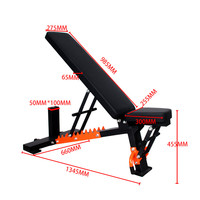 Banc de musculation réglable robuste pour la musculation, banc plat pour l'entraînement