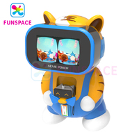 Parc à thème VR Arcade Équipement de divertissement Simulateur de tir Enfants 9d Vr Machine de jeu