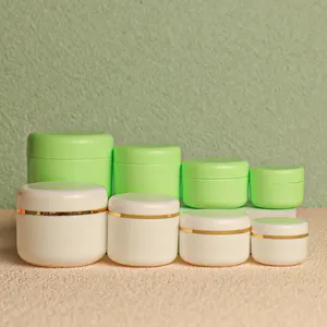 Frascos de plástico para crema facial, frascos vacíos de 200 ml para crema de cacahuete, 8 oz, venta al por mayor de china
