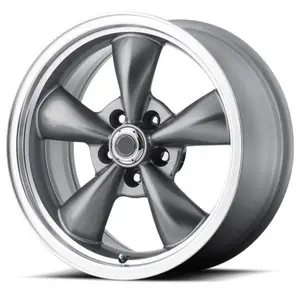 Deep Dish American Design Five Spoke Llantas de rueda forjadas de aluminio Rueda de aleación para automóviles de pasajeros 15 17 18 20 pulgadas