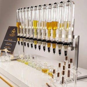 Macchine per il Riempimento di Profumi Personalizzate GOLD 6/8/12 Bottiglie 375ml Erogatore di Profumo Bar di Profumi per Decorazioni Matrimoniali - Product Image 1