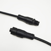 M12 5-Pole Pria Wanita kabel otomatisasi industri micro-c DeviceNET kompatibel nrea 2000 tulang punggung kabel Drop tunggal