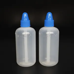 Wholesale Eye Drop Plastic Bottle 250ml Nasal Wash Soft LDPE Plastic Squeeze Bottle