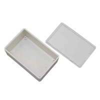 Boîtier en plastique gris clair anti-poussière en ABS pour batterie électronique, prix usine du fabricant