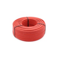 Cable de Energía Solar Fotovoltaica PNTECH PV1-F de Bajo Voltaje XLPO, Cobre Estañado Libre de Oxígeno, 1x4mm2, CC 1000V, Impermeable y Resistente a los Rayos UV