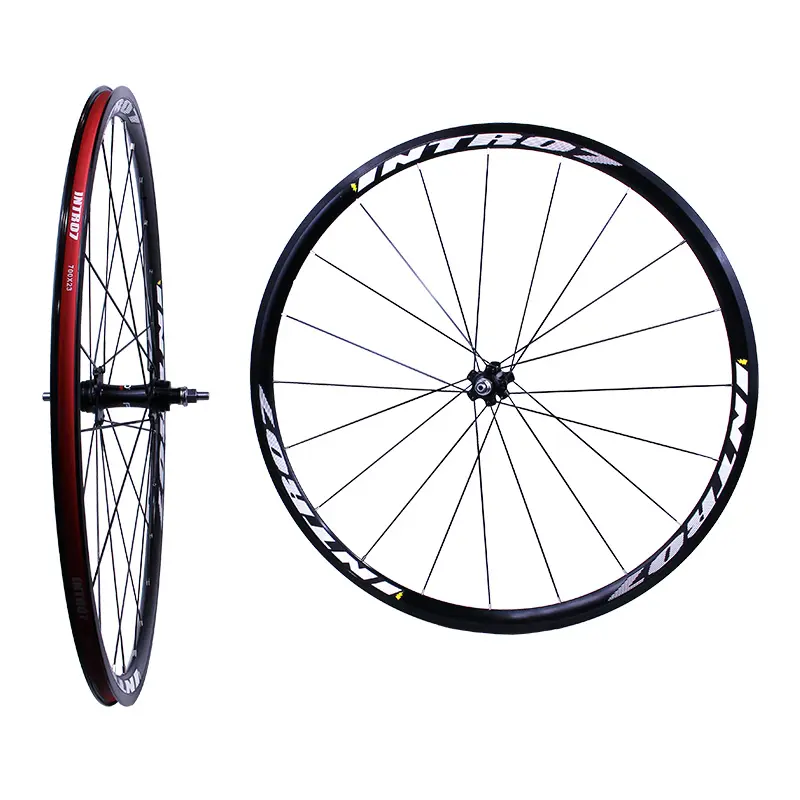 WS001 אופניים גלגלי 20/24h אלומיניום סגסוגת הילוך קבוע אופני זוג גלגלים