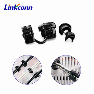 Cable <b>Clamp</b> Cord Fastener Cable <b>Clip</b> 6N-4 6P-4 6N3-4 6P3-4 Round Black PA66 CE Certified Strain Relief Bushing - Product Image 1
