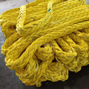 Autres fournitures marines Corde tressée en fibre UHMWPE <span class=keywords><strong>à</strong></span> 12 brins pour bateau, voilier, yacht, corde de surf, corde creuse tressée pour treuil - Product Image 1