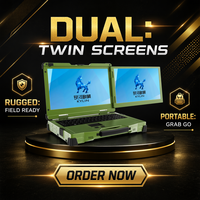 Komputer Tertanam T560w2 dengan Tiga Sistem Keamanan, Prosesor Intel Seri-N, RAM 8GB/16GB/32GB, Penyimpanan 256GB-512GB
