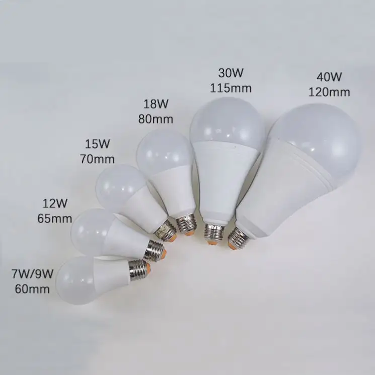 Skd Parts Shell 12 coprilampada alloggiamento da 9 Watt lampadina a Led materia prima