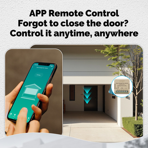 Controlador Inteligente WiFi para Puerta de Garaje LangYeao Tuya, Mini Modular, Compatible con Alexa y Google Home, Control Remoto con Temporizador, Registro de Historial - Product Image 4