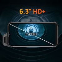 Anysecu W999, Teléfono Inteligente Resistente al Agua con Radio 4G, IP68, PoC, Android 13, 8GB+128GB, 5000mAh, GPS, Walkie Talkie, Terminal Portátil PTT