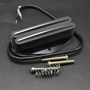 Micro Humbucker double bobine noir TL pour <span class=keywords><strong>guitare</strong></span> électrique Telecaster, 4 fils, grand micro double bobine pour <span class=keywords><strong>guitare</strong></span> Tele - Product Image 1