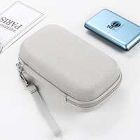 Étui personnalisé en EVA, sac de rangement portable pour appareils électroniques, étui de voyage étanche pour câbles, chargeur, batterie externe