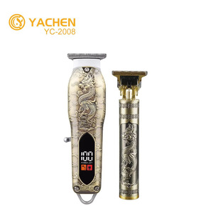 Nouvel ensemble de tondeuses à cheveux YC-2008 Gold, tondeuse à <span class=keywords><strong>barbe</strong></span> et tondeuse à cheveux pour hommes, tondeuse professionnelle pour salon de coiffure - Product Image 3