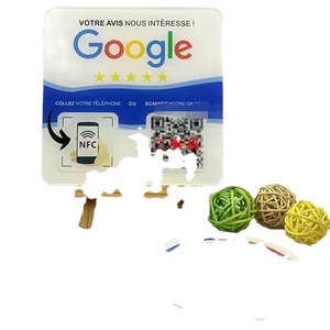Autocollant NFC personnalisé sans contact <span class=keywords><strong>Google</strong></span> Reviews 213 /215 Epoxy NFC <span class=keywords><strong>Google</strong></span> Review Sticker - Product Image 6