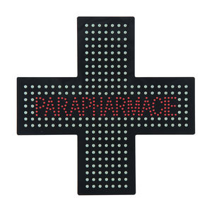 Écran croisé LED européen chaud 19 pouces intérieur acrylique LED pharmacie croix logo lettres lumineuses "<span class=keywords><strong>PARAPHARMACIE</strong></span>" - Product Image 2