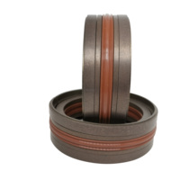 Joint d'étanchéité compact à double action TPM en PU KDAS pour piston hydraulique FKM DAS 63*47*31.1 PTFE+Poudre de Bronze