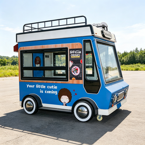 Chariot de vente mobile haut de gamme pour l'extérieur, fabriqué en usine, avec cadre robuste, idéal pour les sites touristiques - Product Image 1