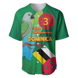Dominica Independence Day Baseball Jersey 47 Jahre Freiheit Großhandel Hochwertige personal isierte Baseball-Uniformen für Männer - Product Image 6