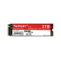 TAIFAST Grosir PCIe4.0 NVMe M.2 3D NAND Flash SSD Hard Drive 512gb 1TB M2 2280 TLC SSD Sertifikasi ROHS Disk Tunggal