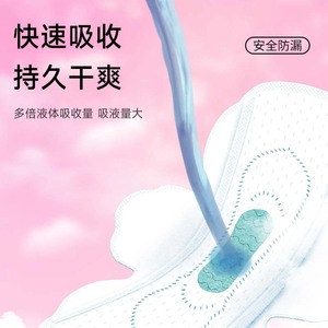 Protège-slip jetables ailés Beswell Medical pour l'allaitement et post-partum, lot de 6, protection anti-fuites - Product Image 2