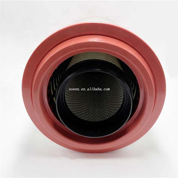 Filtro de aire para motor PU2738 compatible con FAW y SINOTRUK