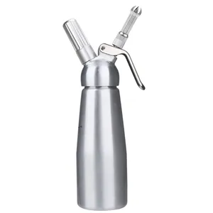 Whipped Cream Dispenser Bundle with Three Nozzles Cream Cracker Dispenser Whipping Cream Dessert Tool