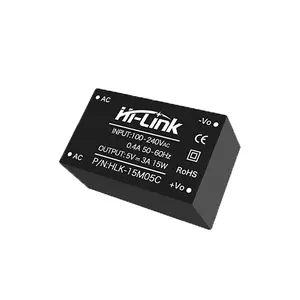 Hi-Link new 15w 5v 3a HLK-15M05C small-volume high efficiency AC DC module power supply automation control