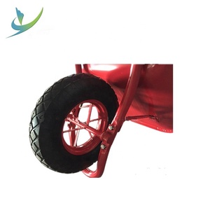 Brouette de chantier robuste en métal modèle France <span class=keywords><strong>Haemmerlin</strong></span> WB6400 avec roue pneumatique 4.00-8 pour béton - Product Image 2