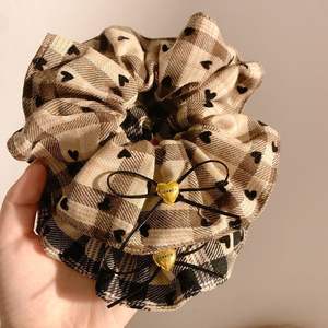 Scrunchies for Women Girls Plaid Scrunchies for Long Thick Curly <b>Hair</b> Soft Scrunchy <b>Hair</b> Ties No Damage Rope Ponytail Holders - Product Image 2