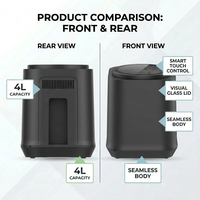 Mélangeur de compost électrique pour extérieur, composteur de cuisine automatique pour déchets organiques, broyeur en acier inoxydable MultiGrind
