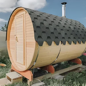Sauna <span class=keywords><strong>Industrial</strong></span> Moderna em Hemlock com Aquecimento por Infravermelho Longo e Janela Panorâmica para Uso Comercial em Spa Durável - Product Image 1